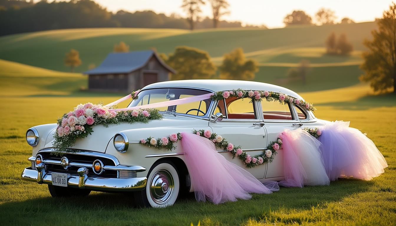 découvrez nos astuces et idées pour décorer une voiture de mariage avec élégance et originalité, afin de rendre ce jour inoubliable.