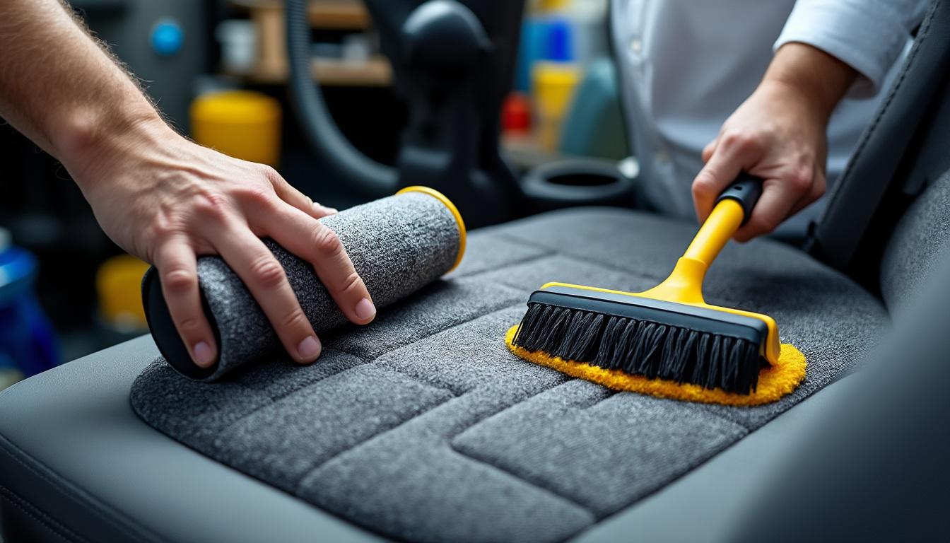 découvrez des méthodes efficaces pour enlever facilement les poils de chien dans votre voiture et garder un intérieur propre et agréable.