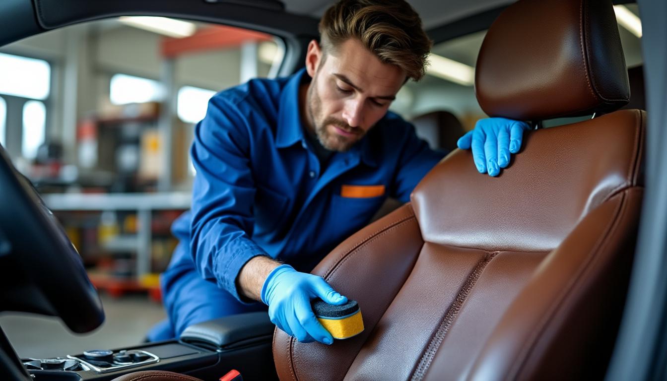 découvrez nos astuces pour nettoyer efficacement les sièges de votre voiture sans les abîmer, en utilisant des méthodes douces et adaptées à chaque type de tissu.